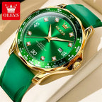 ELEGANCE Luxe Chrono 9988 Men's Watches Luxury Fashion Trend Chronograph Waterproof Luminous Men Wristwatches Simple Stainless Watch Luxury Business
