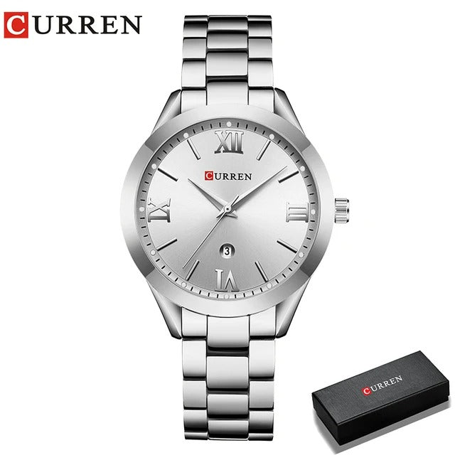 Elegance 9007 Prestige Timepiece Gold Watch Women Watches Ladies Creative Steel Women's Bracelet Watches Female Clock Relogio Feminino Montre Femme