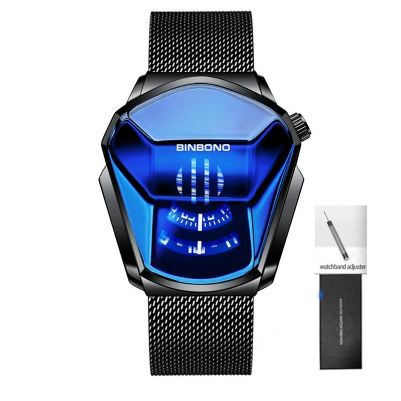 Elegance Elite Voyager PE30 Men Watch Fashion Luxury Unique Military Stainless Steel Business Sports Golden New Style Concept