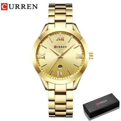 Elegance® 9007 Prestige Timepiece Gold Watch Women Watches Ladies Creative Steel Women's Bracelet Watches Female Clock Relogio Feminino Montre Femme